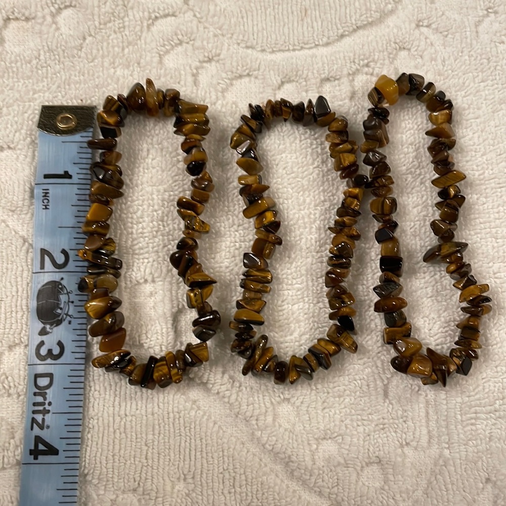 Tiger’s eye bracelets